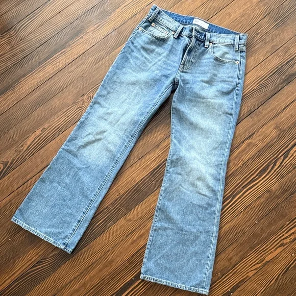 GAP Mid Rise Rigid Flare Jeans - Picture 3 of 4